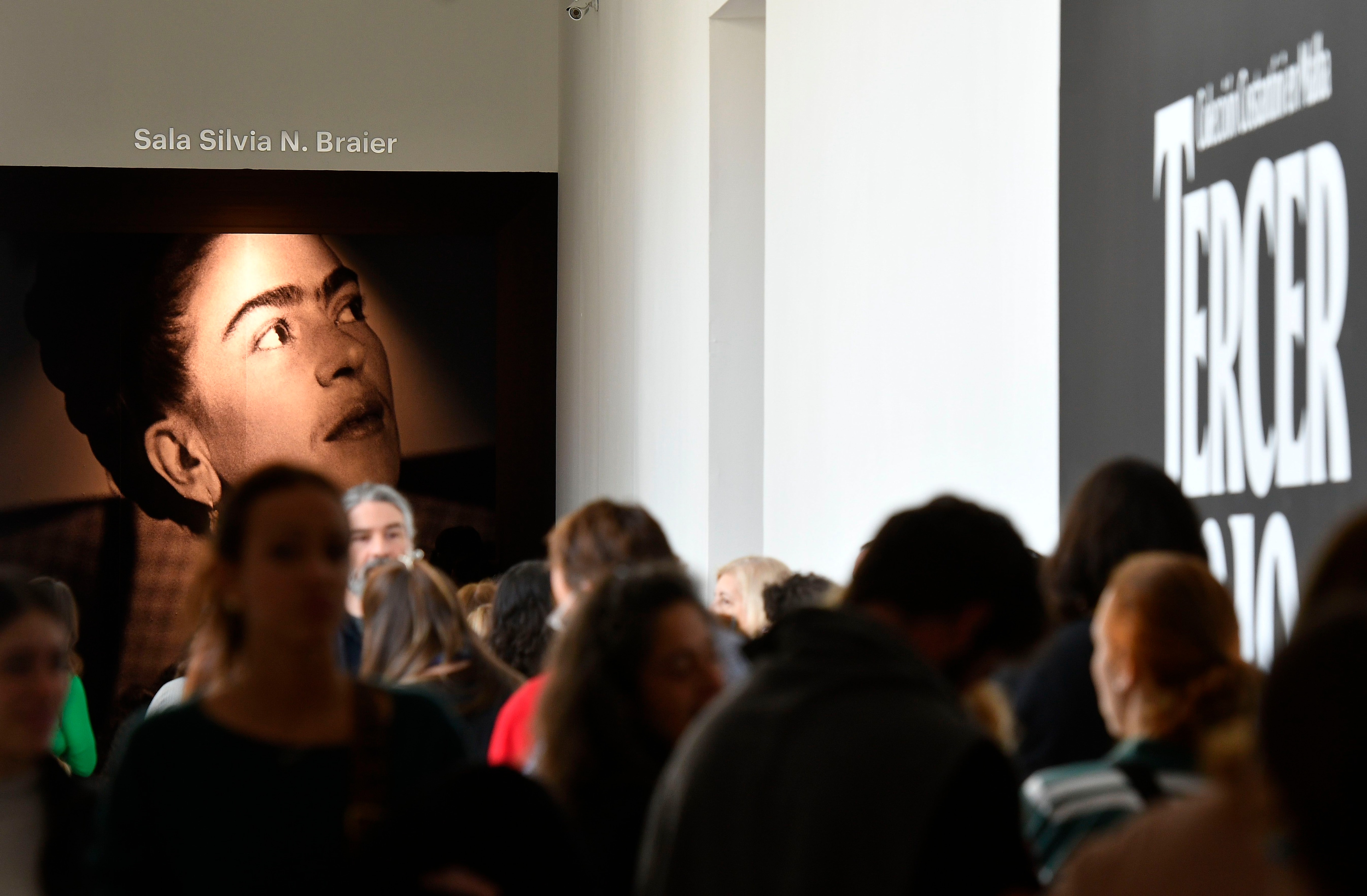 "Tercer ojo", en el Malba (Foto: Télam S. E.)