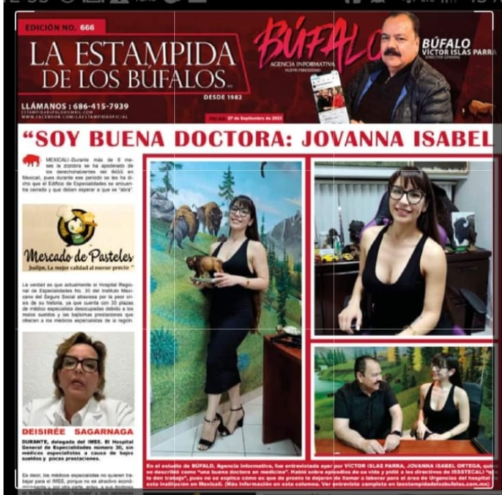 Una doctora del área de urgencias en Baja California fue despedida de su empleo en el Instituto de Seguridad Social y Servicios de los Trabajadores del Estado de Baja California (Issstecali) después de abrir una cuenta en la plataforma OnlyFans.