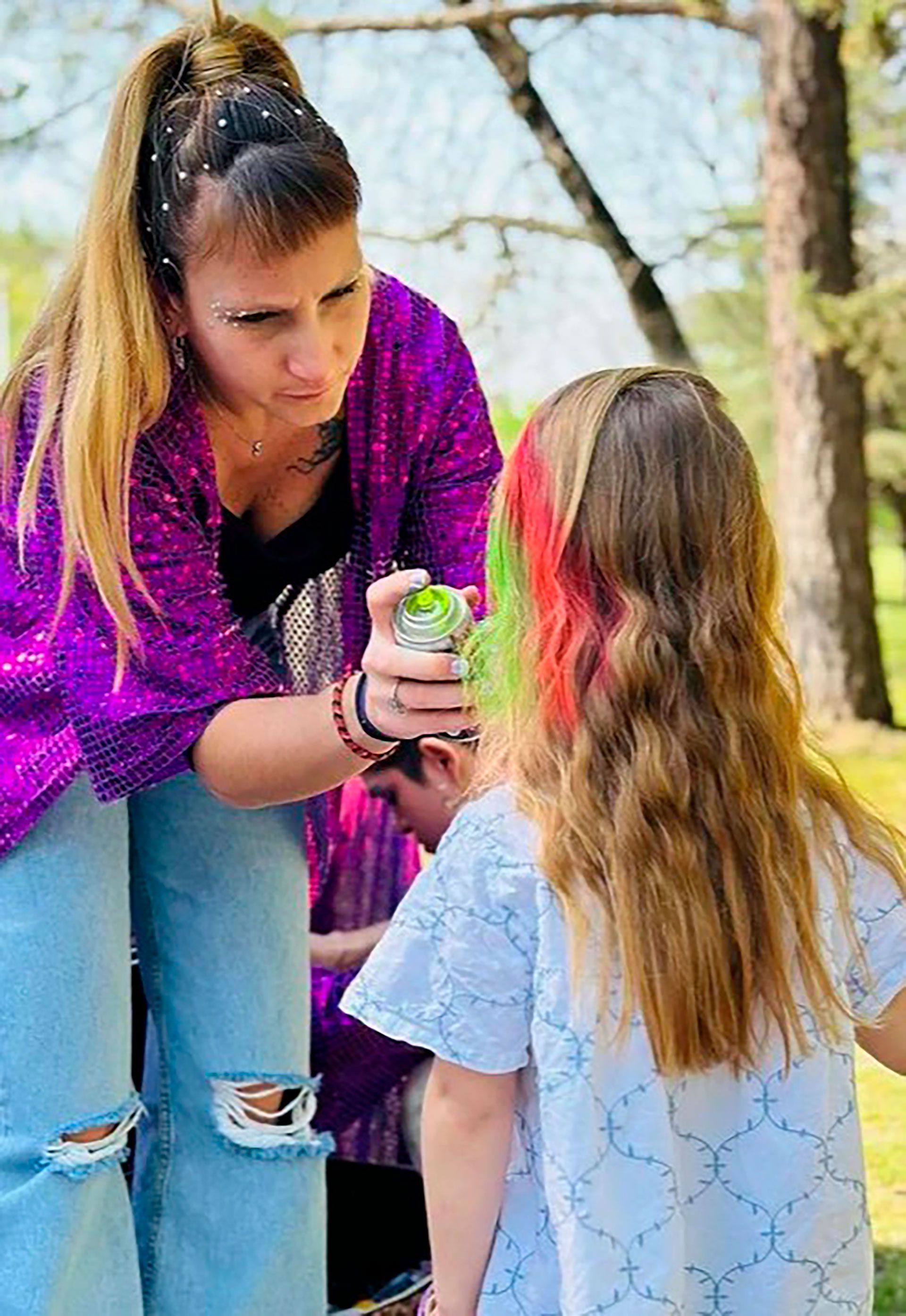 Agustina Cherri le celebró el cumpleaños a su hija Alba