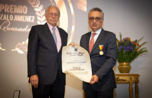 Fundación Santa Fe recibe el premio “Gonzalo Jiménez de Quesada” 2025