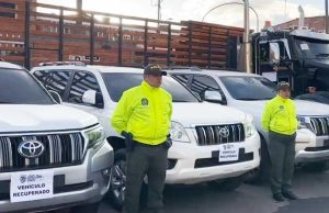 El 70 % de robos de vehículos ocurren en Bogotá, Antioquia y Atlántico