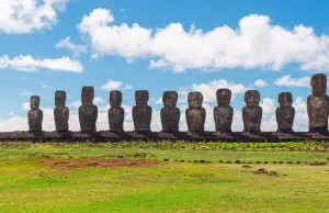 La ciencia revela que estatuas gigantes Rapa Nui ‘caminaron’ y no fueron arrastradas