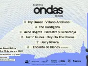 Una nueva propuesta musical llega a Bogotá en 2026: El Festival Ondas durará casi una semana, pero solo se presentarán uno o dos artistas por día