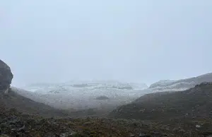 Fotos | Una de las nevadas más grandes del año cubrió el Parque Nacional Natural Los Nevados