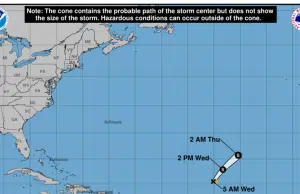 Esta es la trayectoria de la tormenta tropical Lorenzo: ruta que tendrá y hacia dónde se dirige