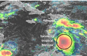 Atención: Se consolida la tormenta tropical Melissa; UNGRD mantiene activa la alerta en siete departamentos del norte del país