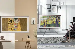Samsung lanza tecnología The Frame: televisores que reproducen imágenes de alta calidad con inteligencia artificial y resolución 4K
