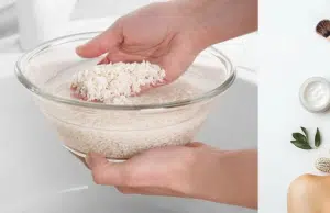 Mascarilla de arroz para hidratar la cara y reducir las manchas en la piel