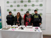 Cae fábrica de estupefacientes oculta tras una barbería en Bogotá