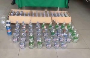 Capturados en Engativá con 197 botellas de licor adulterado
