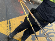 Disturbios en Bogotá dejan cuatro policías heridos con flechas