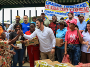 Familias de San Basilio, Palenque, recibieron ayuda en Caravana de la Igualdad