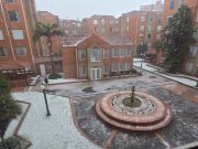 En video: así se registró la fuerte granizada en el norte de Bogotá