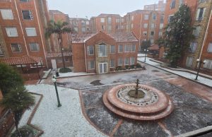 En video: así se registró la fuerte granizada en el norte de Bogotá