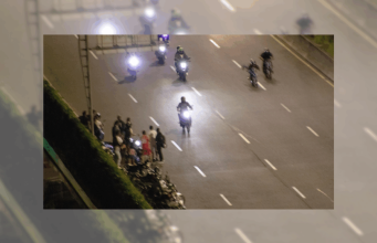No hay quién pare los piques en el puente de la 4 Sur