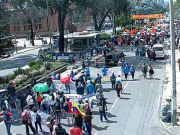 Manifestaciones hoy 31 de octubre: así avanza la movilidad en Bogotá
