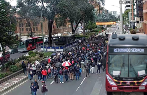 Manifestaciones hoy 29 de octubre: así está la movilidad en Bogotá