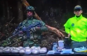 Policía destruye 72 laboratorios de droga en cinco departamentos del país