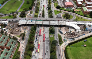 Puente de la calle 153 con autopista Norte alcanza un 62.49 % de avance