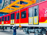 Segundo tren de la Línea 1 del Metro de Bogotá ya está en Colombia