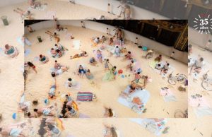 La playa desde una experiencia artística, en Medellín