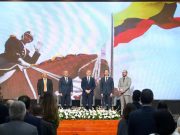 Homenaje en Medellín con motivo de los 40 años de la toma del Palacio de Justicia