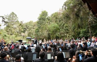 Un concierto en lo profundo del bosque del parque Arví
