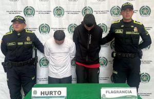 Capturan tres delincuentes y recuperan mercancía en Engativa