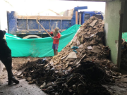 Retiran 60 metros de basura en clínica abandonada de Puertos de Colombia