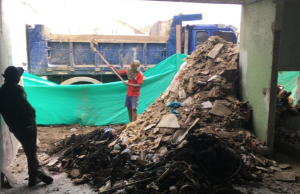 Retiran 60 metros de basura en clínica abandonada de Puertos de Colombia