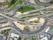 Implosión de los puentes en Av. de las Américas con calle 13