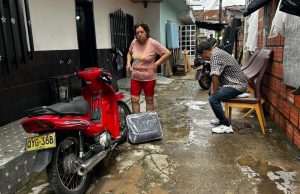 Mujer sobrevivió a derrumbe de su vivienda en Barrancabermeja