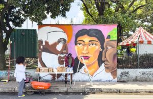 Échele un ojo a los nuevos murales en el antiguo zoológico Santa Fe