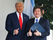 A triunfo electoral de Milei condiciona Trump ayuda a Argentina