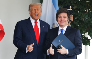 A triunfo electoral de Milei condiciona Trump ayuda a Argentina