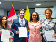 Gobierno de Canadá, Mineducación y Fundación Santo Domingo lanzan Fondo con modelo de pago por resultados en educación