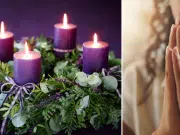 Oración para encender la primera vela de la corona de Adviento