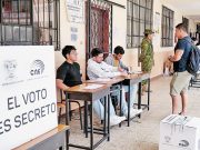 Bases extranjeras en Ecuador, única pregunta con pronóstico electoral reservado