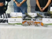 Capturan a dos hombres con material bélico en Puente Aranda