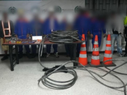 Capturan a ocho por robo de cable en Barrios Unidos, Bogotá