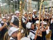 Guardia Infantil Ambiental recibe el Bastón de Mando