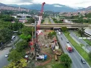 Metro de la 80: comenzaron cimentaciones del viaducto Caribe