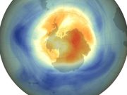 El agujero de ozono en la Antártida de 2025 fue pequeño y efímero