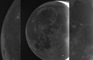 Científicos han visto, en directo, el impacto de un objeto contra la Luna, pero no saben qué es