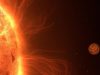Telescopio James Webb revela cómo las llamaradas de una inquieta estrella podrían estar borrando las atmósferas de sus planetas vecinos