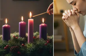 Oración para encender la cuarta vela de la corona de Adviento este domingo 21 de diciembre