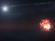 Hubble capta un choque cósmico inédito y revela dos colisiones violentas en el sistema planetario de Fomalhaut
