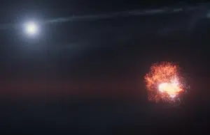 Hubble capta un choque cósmico inédito y revela dos colisiones violentas en el sistema planetario de Fomalhaut