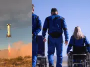 Blue Origin envía al espacio por primera vez a una persona en silla de ruedas: un hito en la historia aeroespacial