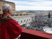 El papa León XIV celebró su primera Navidad en el Vaticano y brindó la bendición ‘Urbi et Orbi’: ‘El nacimiento del Señor es el nacimiento de la paz’
